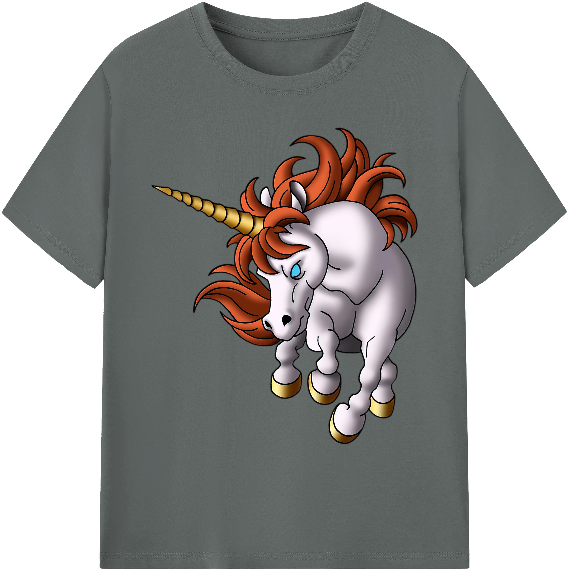 （画像用） ドラゴンクエスト Doragon Kuesuto Dragon Quest 綿100％ メンズ半袖Tシャツ｜肌触りやわらか＆通気性